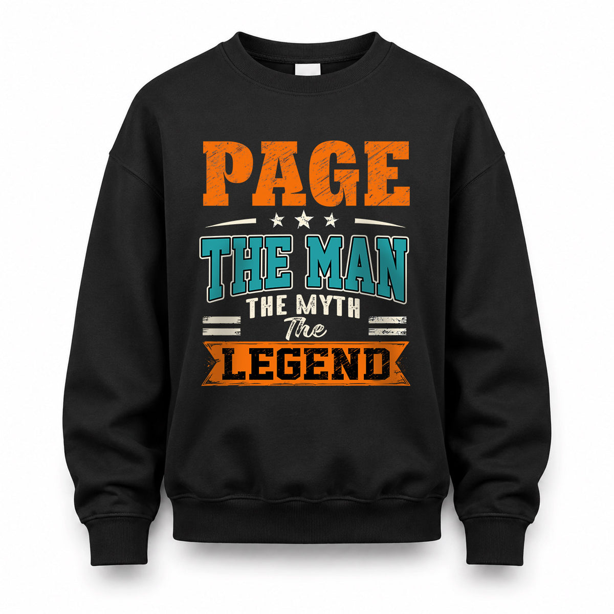 PAGE HH F007 The Man The Myth The Legend Personalized Shirt – Gift for Men