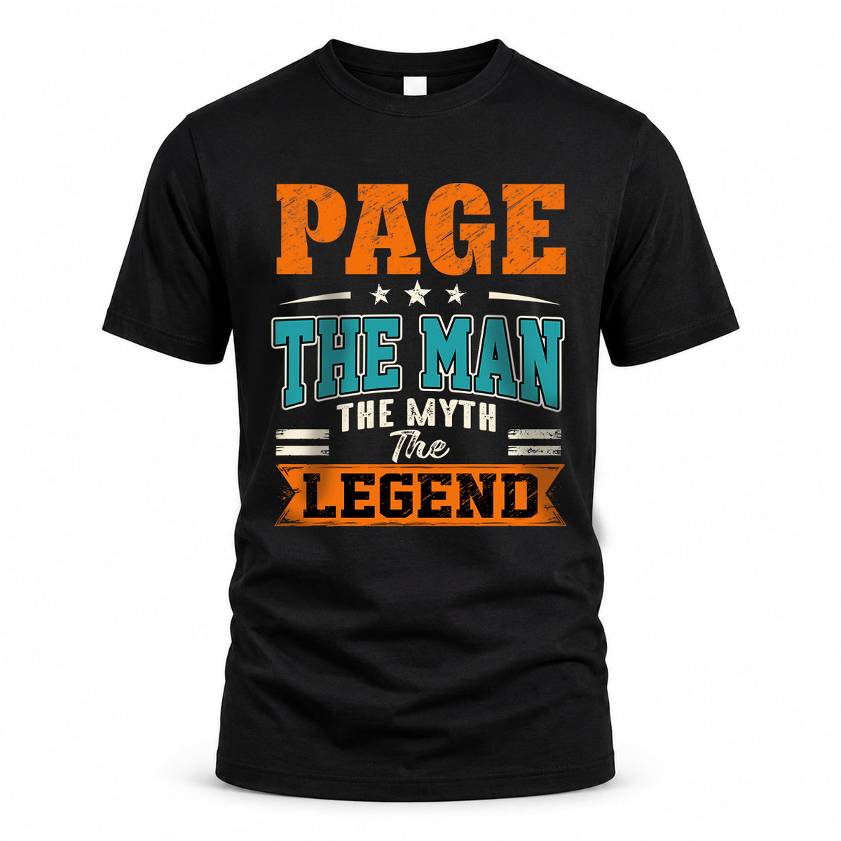 PAGE HH F007 The Man The Myth The Legend Personalized Shirt – Gift for Men