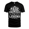 PAIGE HH F004 The Man The Myth The Legend Personalized Shirt – Gift for Men