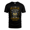 I Am Paige, I May Not Be Perfect, But I Am Limited Edition – Personalized Skull T-Shirt