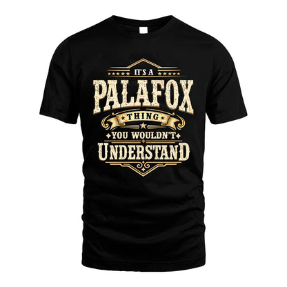 PALAFOX HH-F009–Personalized Name Quote Apparel “It’s an NAME Thing You Wouldn’t Understand”