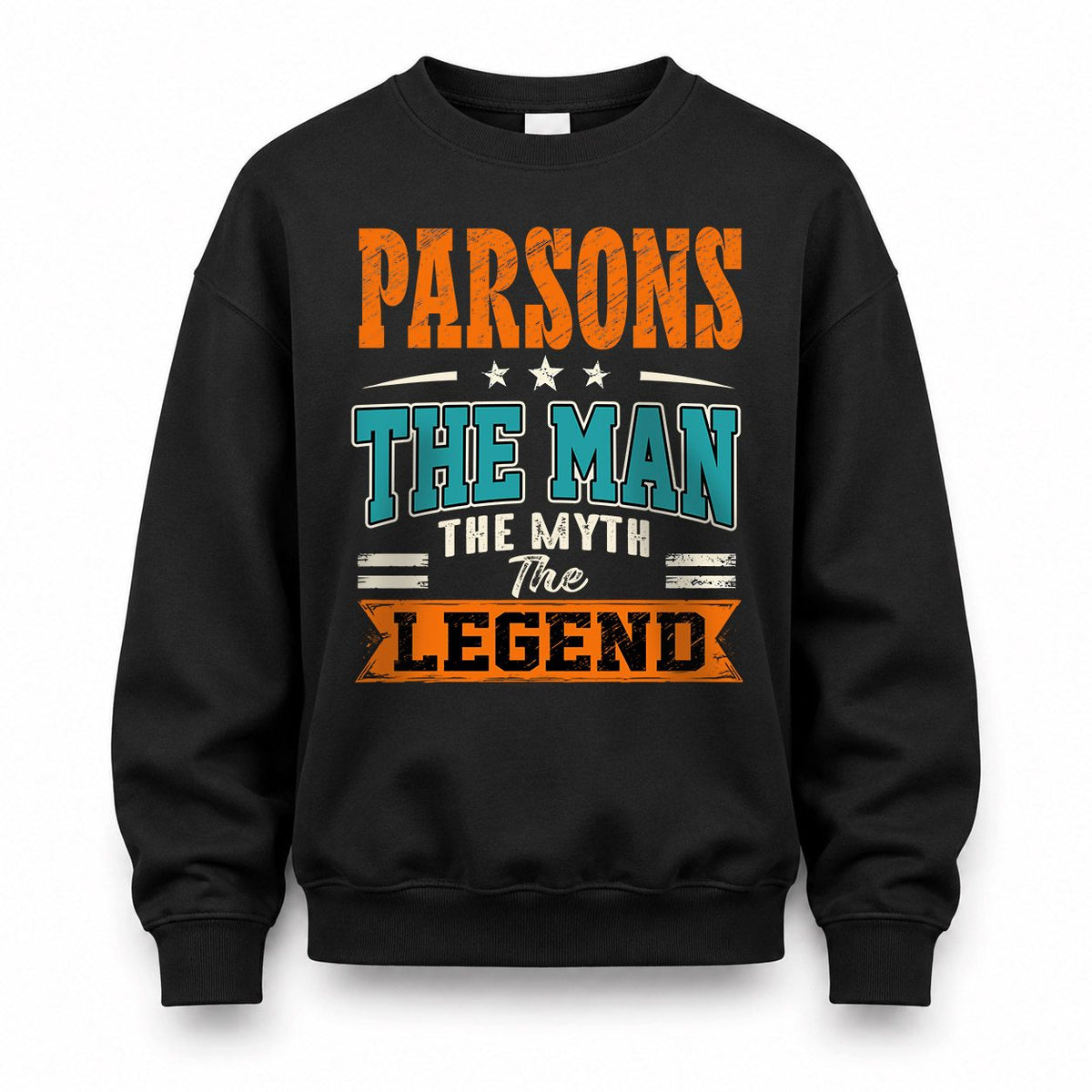 PARSONS HH F007 The Man The Myth The Legend Personalized Shirt – Gift for Men