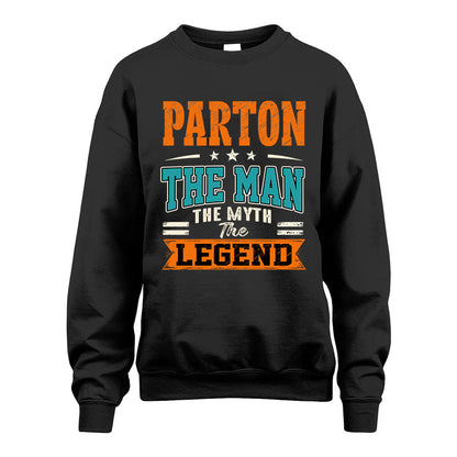 PARTON HH F007 The Man The Myth The Legend Personalized Shirt – Gift for Men