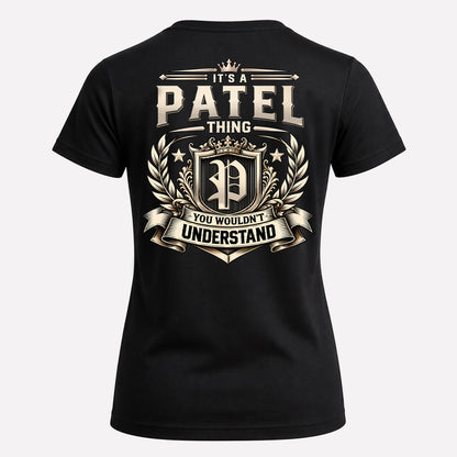 PATEL HH-F006 Thing Personalized Name T Shirt – You Wouldn’t Understand
