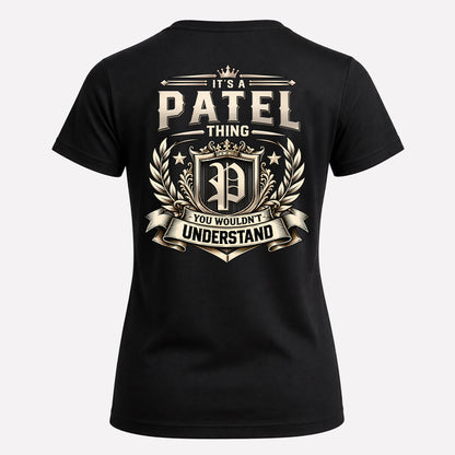 PATEL HH-F006 Thing Personalized Name T Shirt – You Wouldn’t Understand
