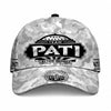 PATI TC01 HH79 Team Your Name Hat, Personalized Camo Baseball Cap, Custom Family Gift, Gift for Him Her