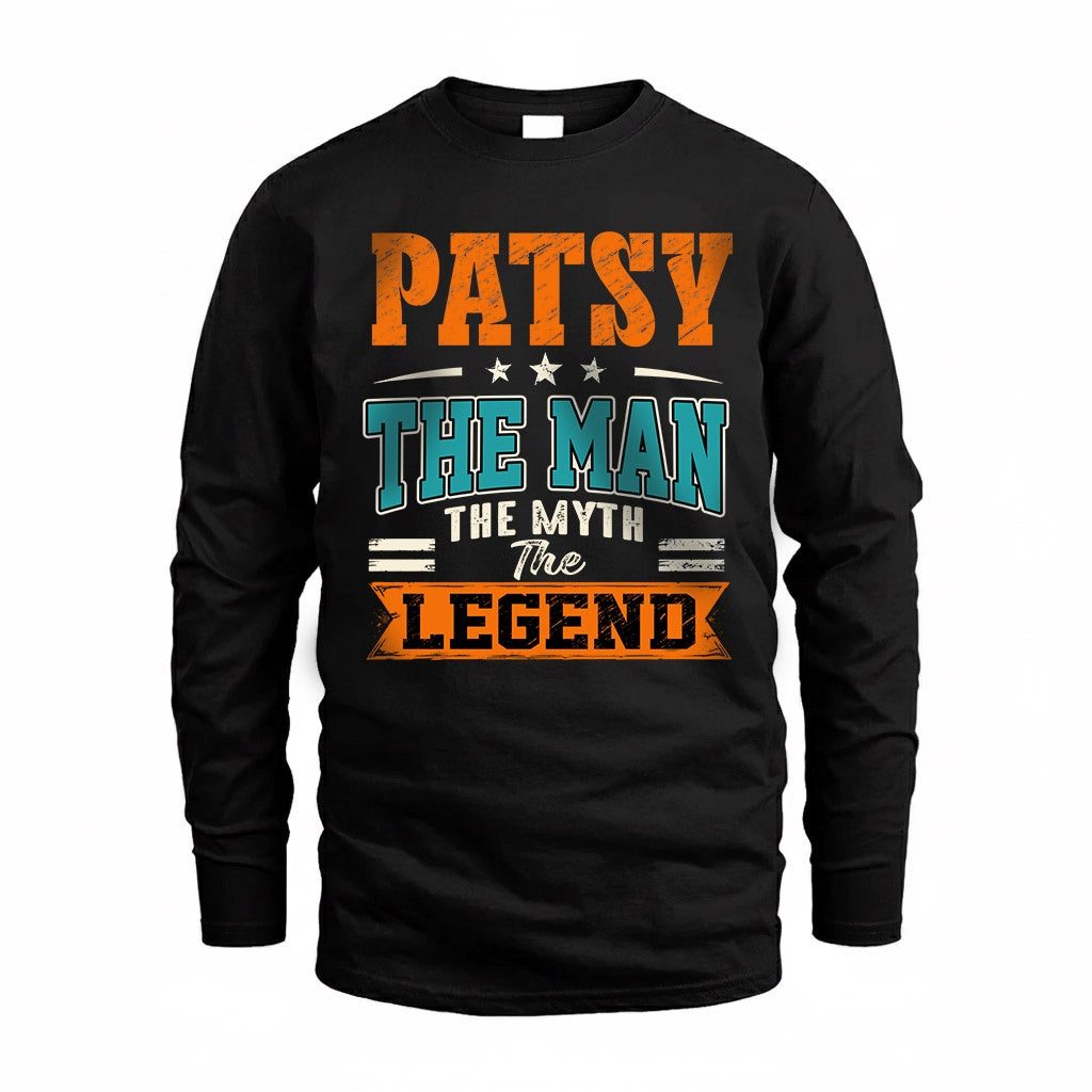 PATSY HH F007 The Man The Myth The Legend Personalized Shirt – Gift for Men