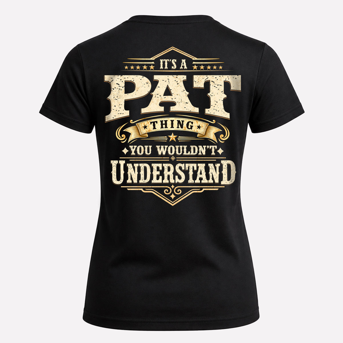 PAT HH-F003–Personalized Name Quote Apparel “It’s an NAME Thing You Wouldn’t Understand”