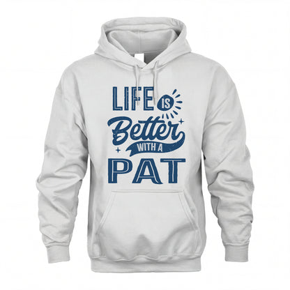 PAT HH88-K2–Personalized Name Quote T-Shirt Life Is Better With Unisex Gift
