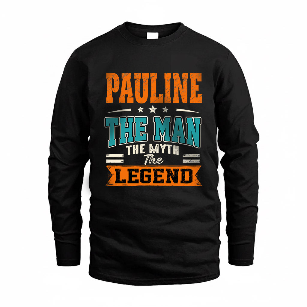 PAULINE HH F007 The Man The Myth The Legend Personalized Shirt – Gift for Men