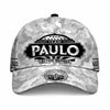 PAULO TC01 HH79 Team Your Name Hat, Personalized Camo Baseball Cap, Custom Family Gift, Gift for Him Her