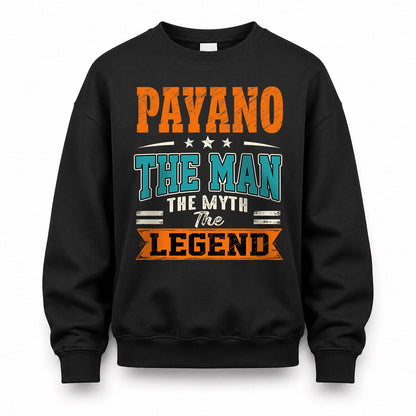 PAYANO HH F007 The Man The Myth The Legend Personalized Shirt – Gift for Men