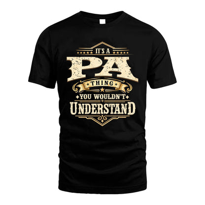 PA HH-F009–Personalized Name Quote Apparel “It’s an NAME Thing You Wouldn’t Understand”