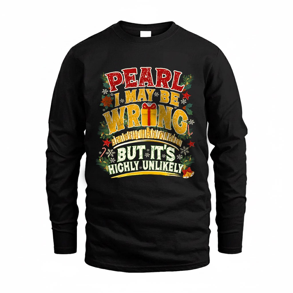 PEARL HH-F010 Personalized Name Funny Tshirt
