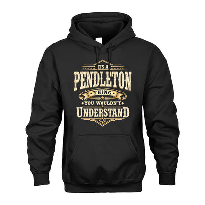 PENDLETON HH-F009–Personalized Name Quote Apparel “It’s an NAME Thing You Wouldn’t Understand”