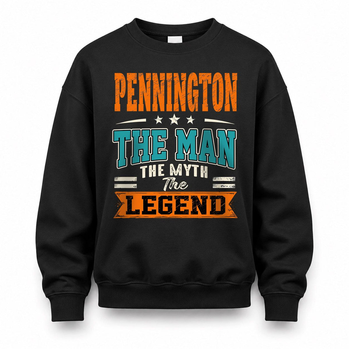 PENNINGTON HH F007 The Man The Myth The Legend Personalized Shirt – Gift for Men