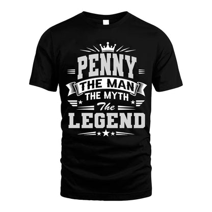 PENNY HH F004 The Man The Myth The Legend Personalized Shirt – Gift for Men
