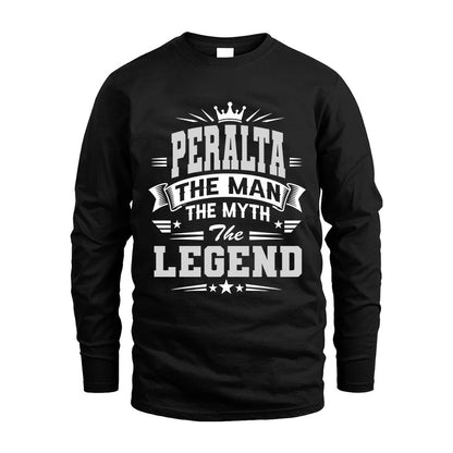 PERALTA HH F004 The Man The Myth The Legend Personalized Shirt – Gift for Men