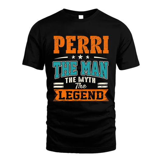 PERRI HH F007 The Man The Myth The Legend Personalized Shirt – Gift for Men