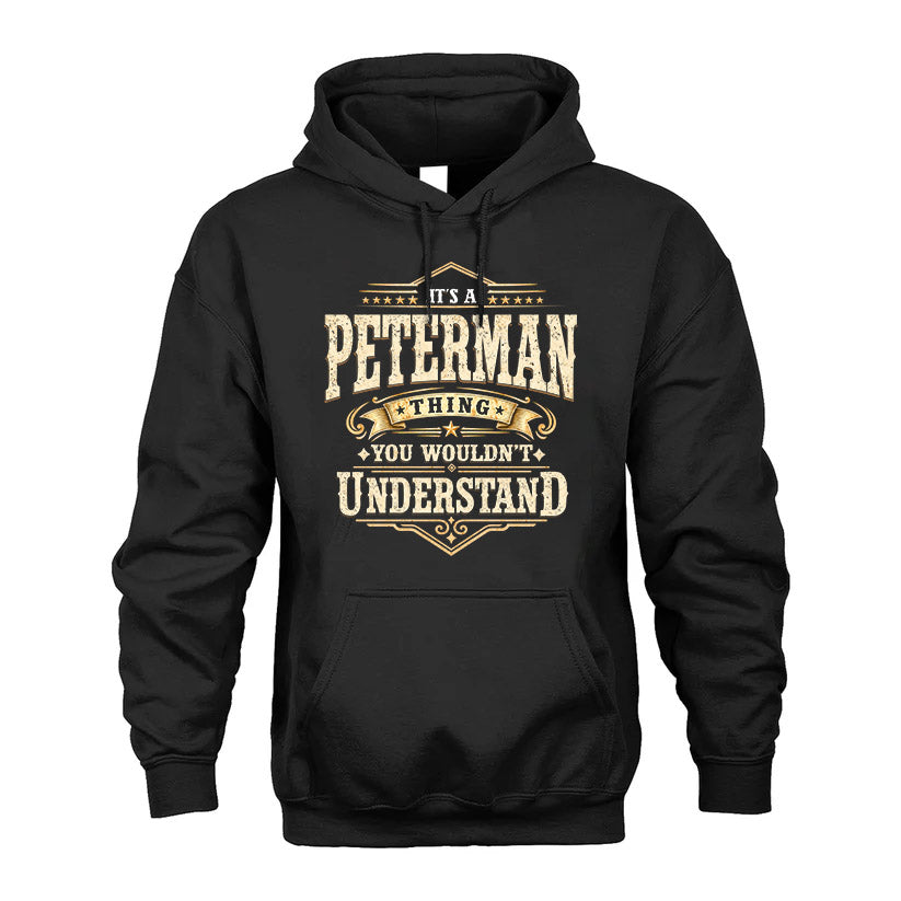 PETERMAN HH-F009–Personalized Name Quote Apparel “It’s an NAME Thing You Wouldn’t Understand”