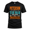 PETERSON HH F007 The Man The Myth The Legend Personalized Shirt – Gift for Men