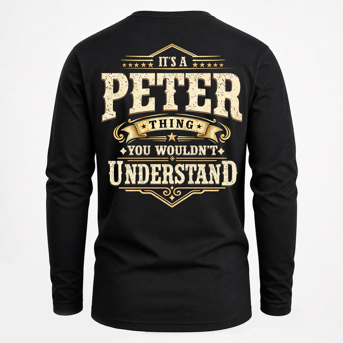 PETER HH-F003–Personalized Name Quote Apparel “It’s an NAME Thing You Wouldn’t Understand”