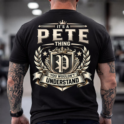 PETE HH-F006 Thing Personalized Name T Shirt – You Wouldn’t Understand