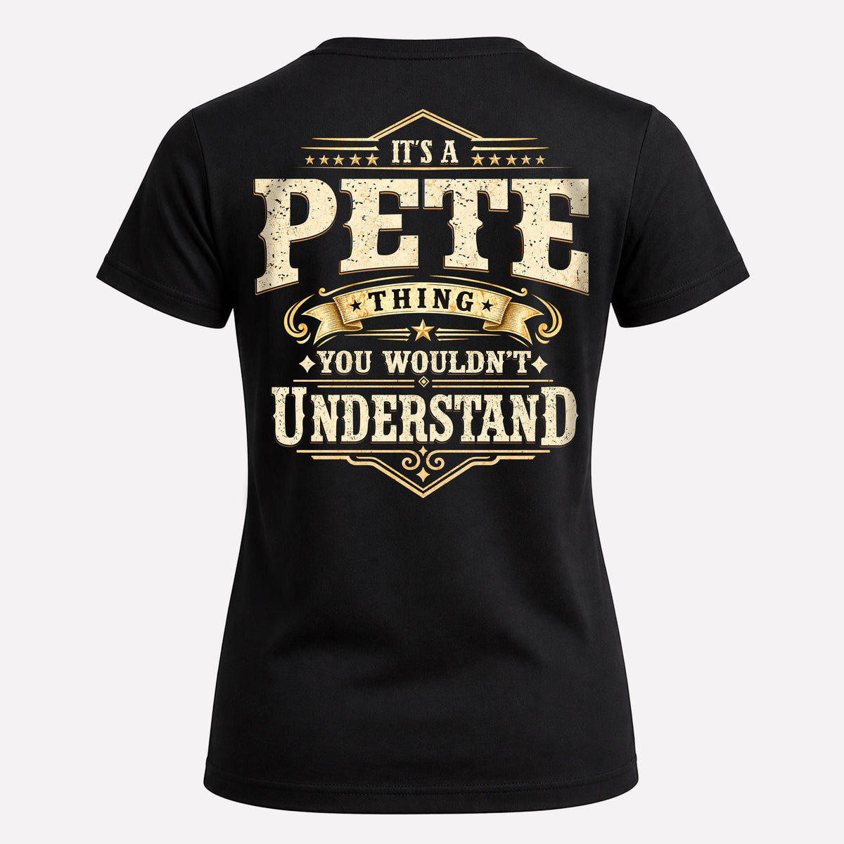 PETE HH-F003–Personalized Name Quote Apparel “It’s an NAME Thing You Wouldn’t Understand”