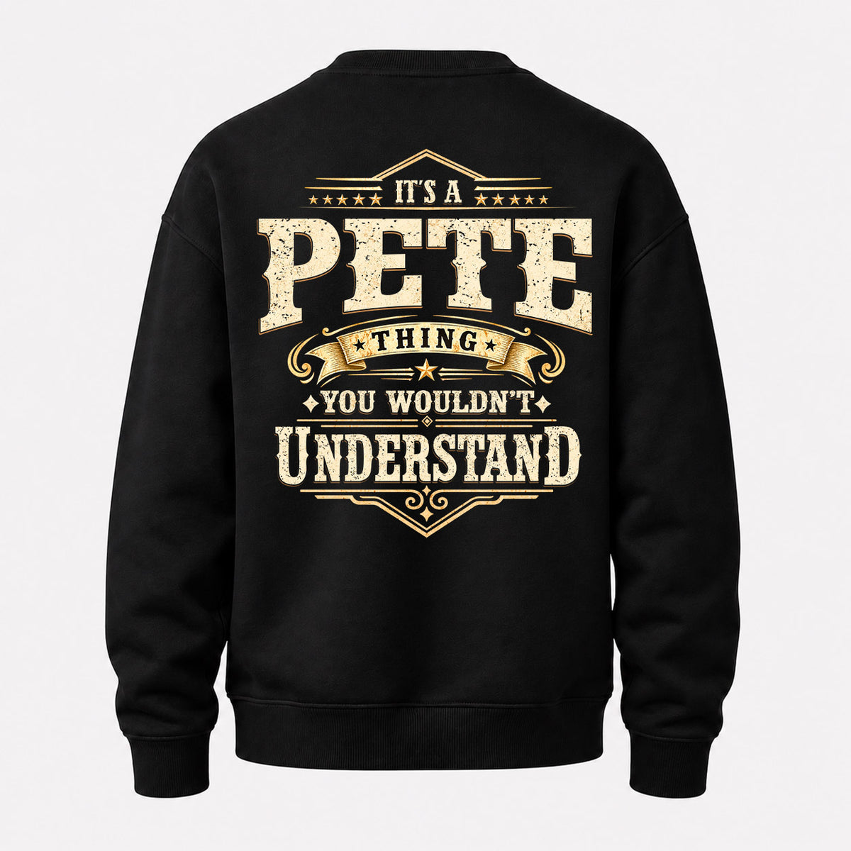 PETE HH-F003–Personalized Name Quote Apparel “It’s an NAME Thing You Wouldn’t Understand”