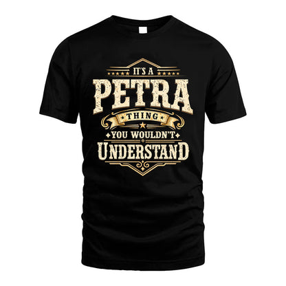 PETRA HH-F009–Personalized Name Quote Apparel “It’s an NAME Thing You Wouldn’t Understand”