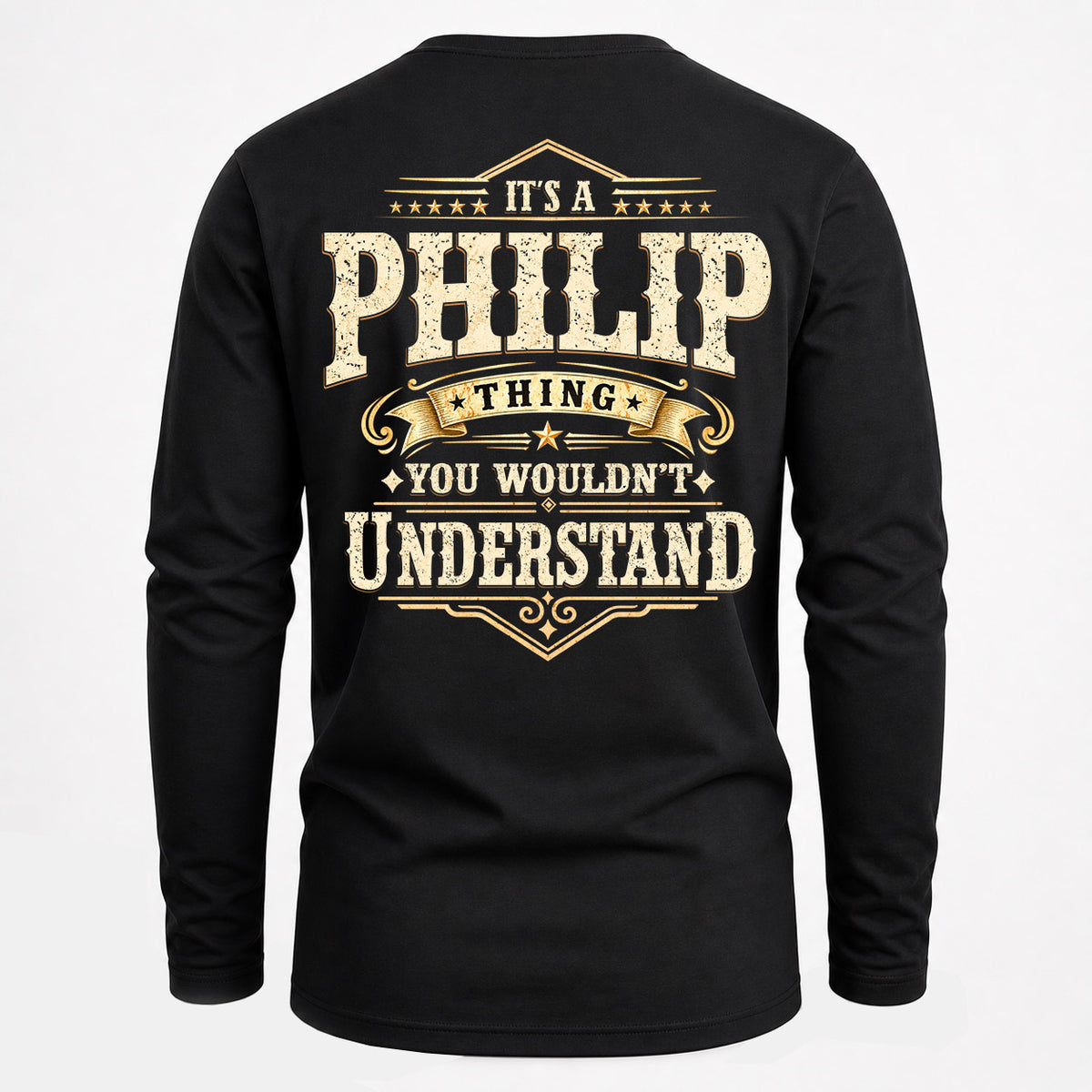 PHILIP HH-F003–Personalized Name Quote Apparel “It’s an NAME Thing You Wouldn’t Understand”