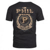 PHIL 2K-101–Personalized Name Quote Apparel “I Am NAME May Not Be Perfect But I Am Limited Edition”