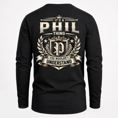 PHIL HH-F006 Thing Personalized Name T Shirt – You Wouldn’t Understand