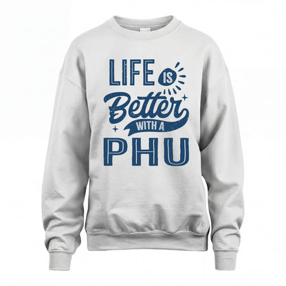 PHU HH88-K2–Personalized Name Quote T-Shirt Life Is Better With Unisex Gift
