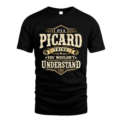 PICARD HH-F009–Personalized Name Quote Apparel “It’s an NAME Thing You Wouldn’t Understand”