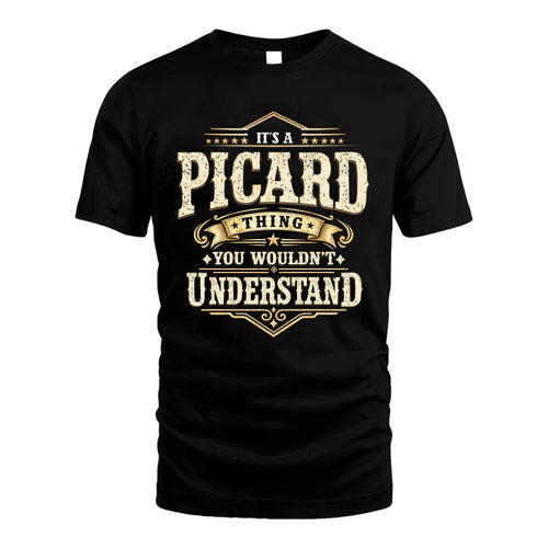 PICARD HH-F009–Personalized Name Quote Apparel “It’s an NAME Thing You Wouldn’t Understand”