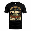 PIERCE TT898-K6-229 – Personalized Funny Camping Quote Apparel “The Adventure Begins When The WiFi Ends”