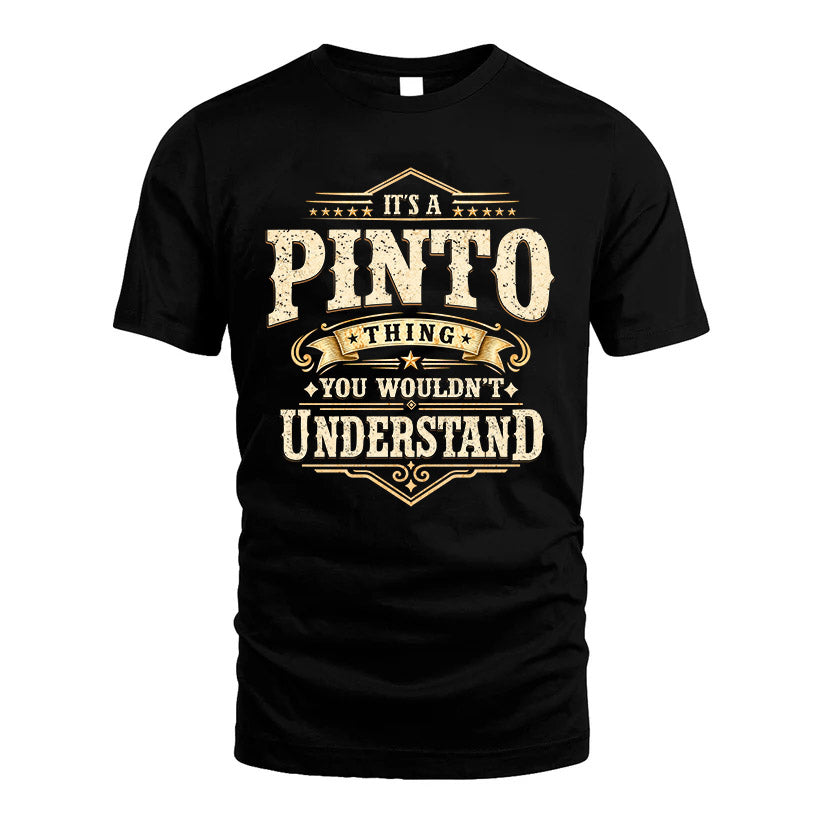 PINTO HH-F009–Personalized Name Quote Apparel “It’s an NAME Thing You Wouldn’t Understand”