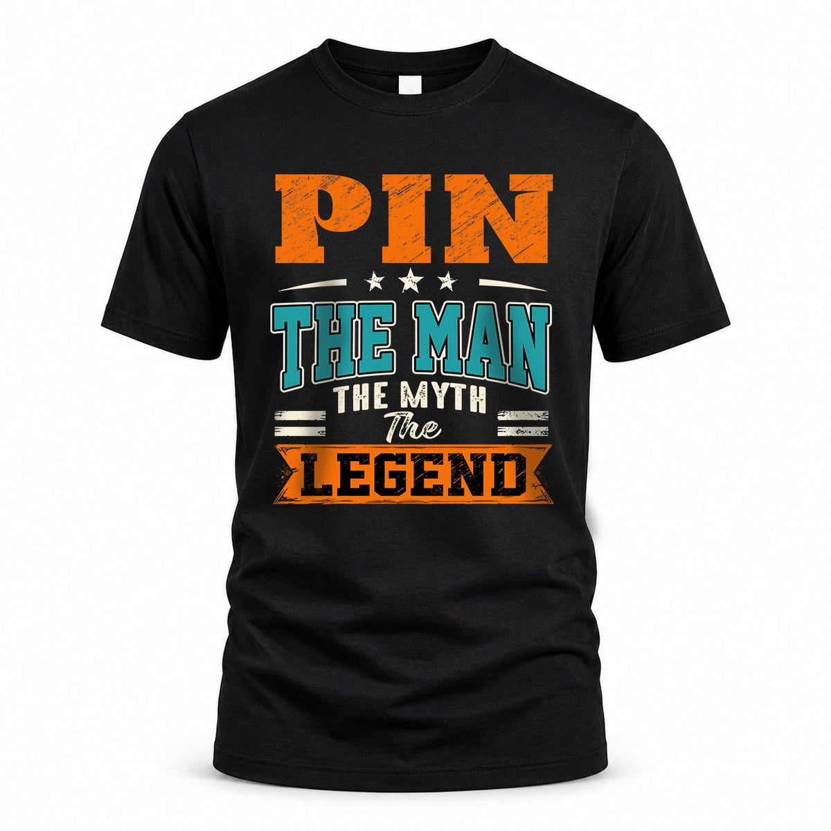PIN HH F007 The Man The Myth The Legend Personalized Shirt – Gift for Men