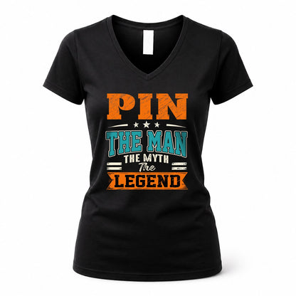 PIN HH F007 The Man The Myth The Legend Personalized Shirt – Gift for Men