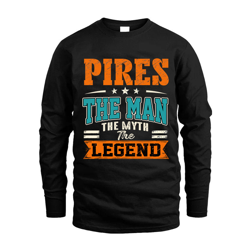 PIRES HH F007 The Man The Myth The Legend Personalized Shirt – Gift for Men
