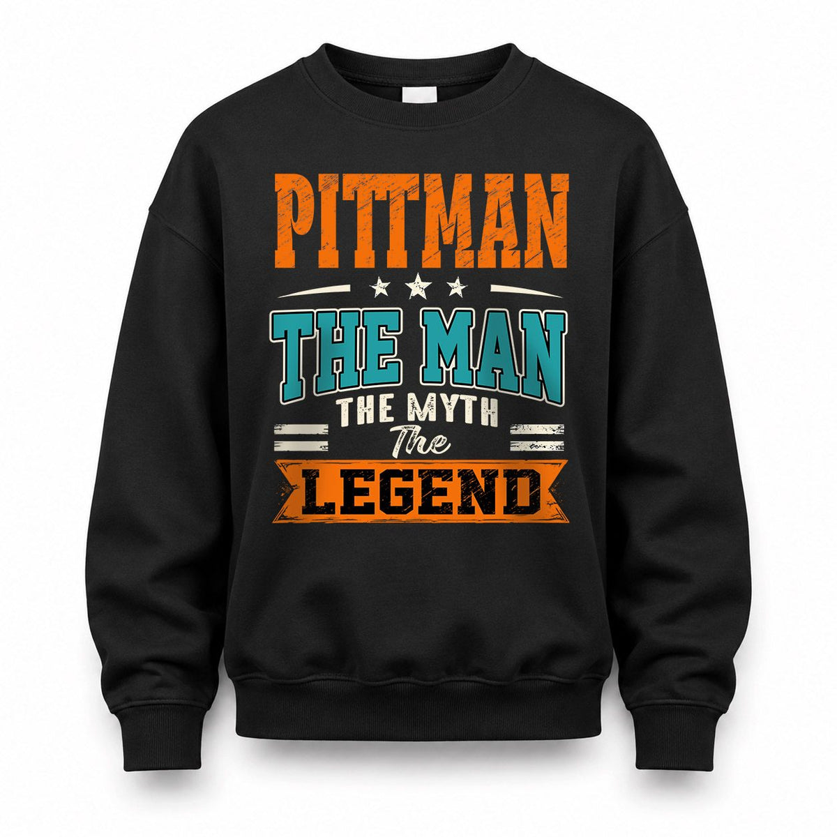 PITTMAN HH F007 The Man The Myth The Legend Personalized Shirt – Gift for Men