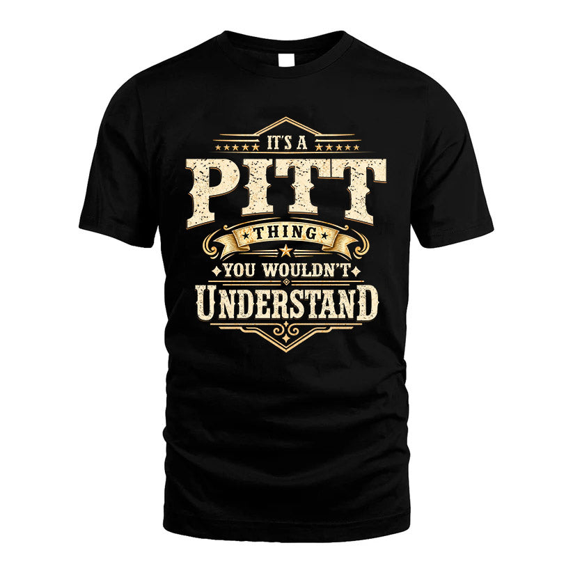 PITT HH-F009–Personalized Name Quote Apparel “It’s an NAME Thing You Wouldn’t Understand”
