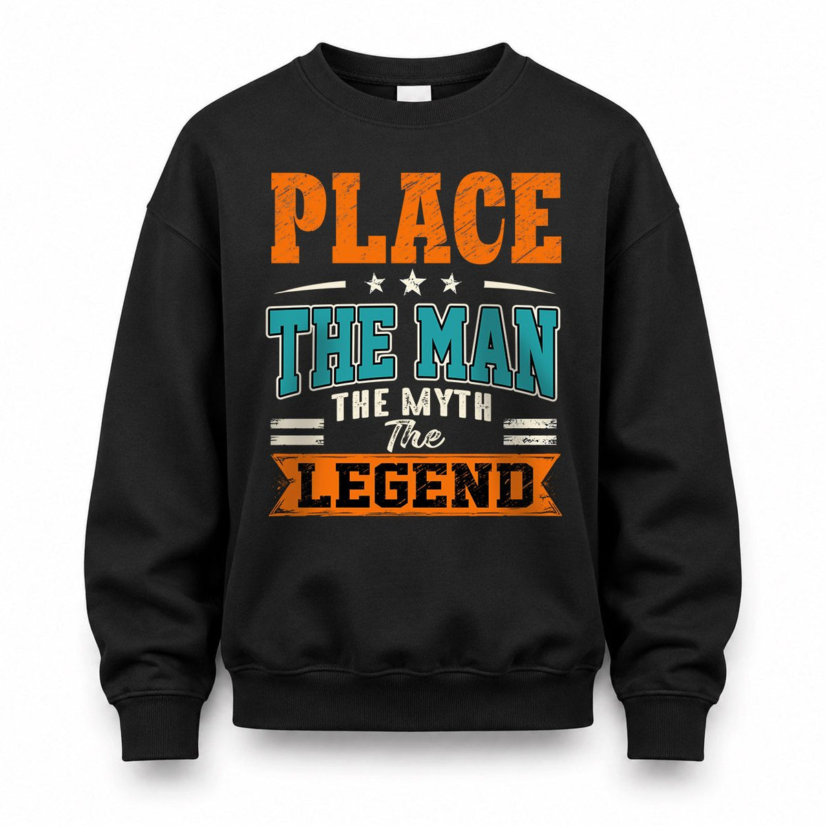 PLACE HH F007 The Man The Myth The Legend Personalized Shirt – Gift for Men