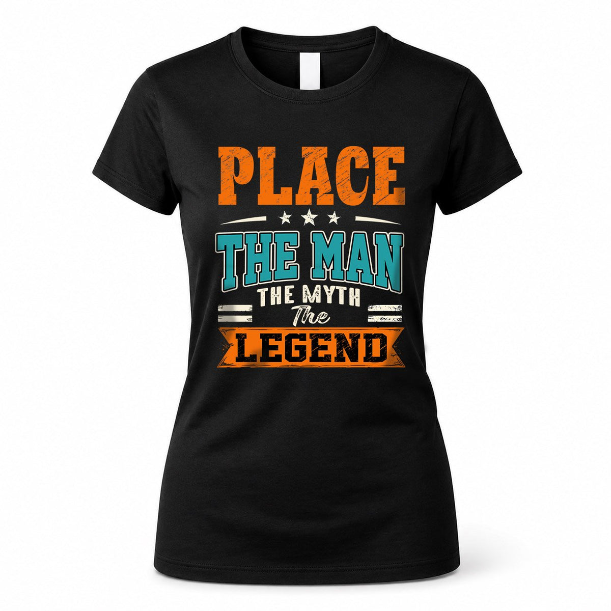 PLACE HH F007 The Man The Myth The Legend Personalized Shirt – Gift for Men