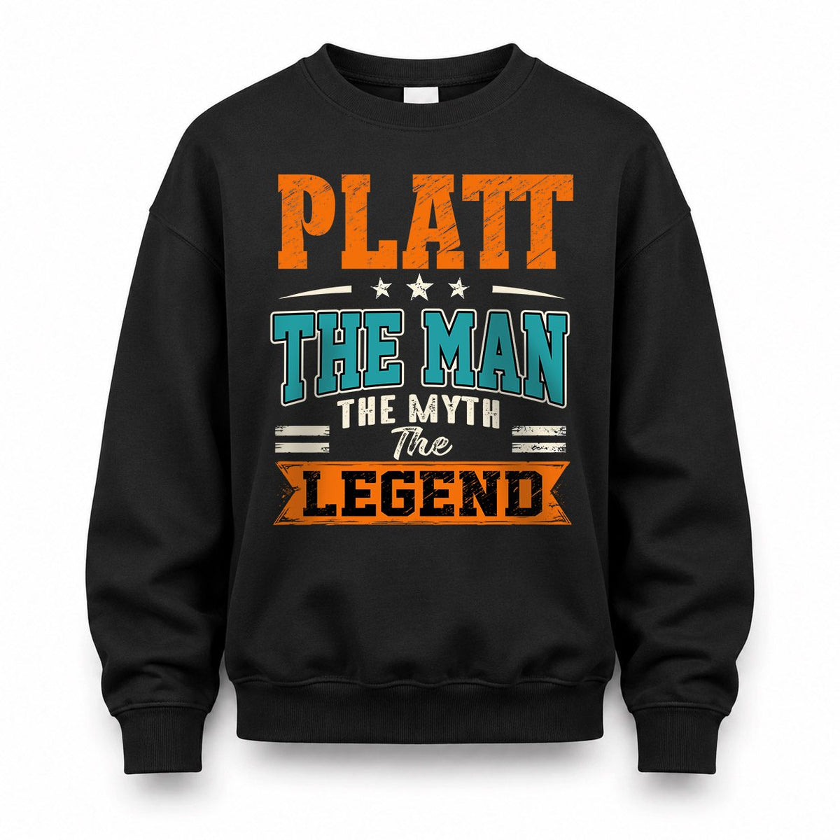 PLATT HH F007 The Man The Myth The Legend Personalized Shirt – Gift for Men