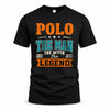 POLO HH F007 The Man The Myth The Legend Personalized Shirt – Gift for Men