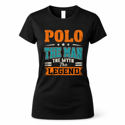 POLO HH F007 The Man The Myth The Legend Personalized Shirt – Gift for Men