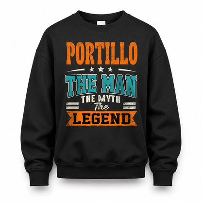 PORTILLO HH F007 The Man The Myth The Legend Personalized Shirt – Gift for Men