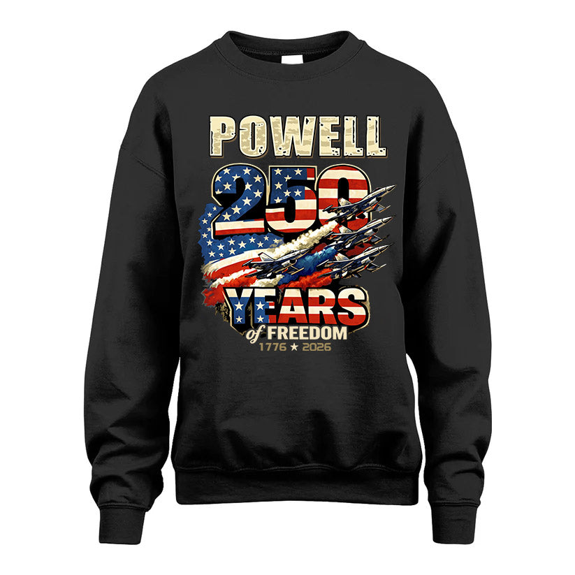 POWELL HH88-K250-105...250 Years Of Freedom 1776-2026